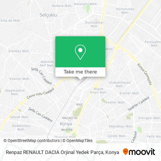 Renpaz RENAULT DACIA Orjinal Yedek Parça map