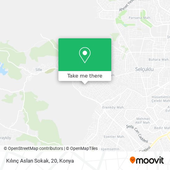 Kılınç Aslan Sokak, 20 map