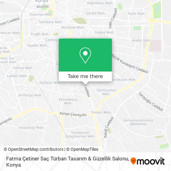 Fatma Çetiner Saç Türban Tasarım & Güzellik Salonu map