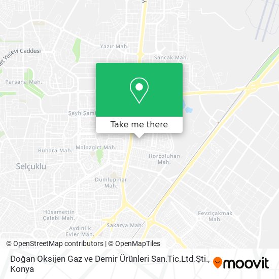 Doğan Oksijen Gaz ve Demir Ürünleri San.Tic.Ltd.Şti. map