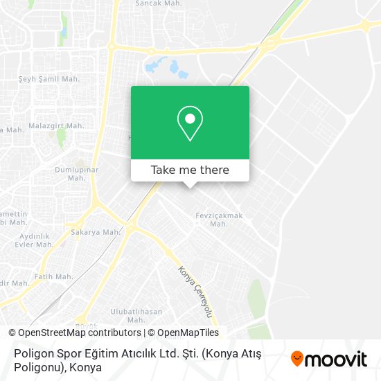 Poligon Spor Eğitim Atıcılık Ltd. Şti. (Konya Atış Poligonu) map