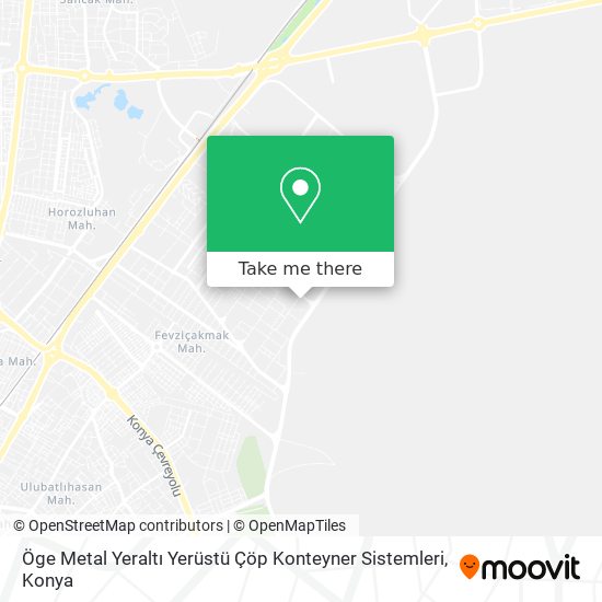 Öge Metal Yeraltı Yerüstü Çöp Konteyner Sistemleri map