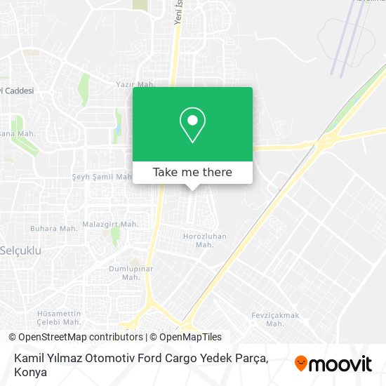 Kamil Yılmaz Otomotiv Ford Cargo Yedek Parça map