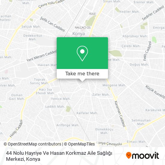 44 Nolu Hayriye Ve Hasan Korkmaz Aile Sağlığı Merkezi map