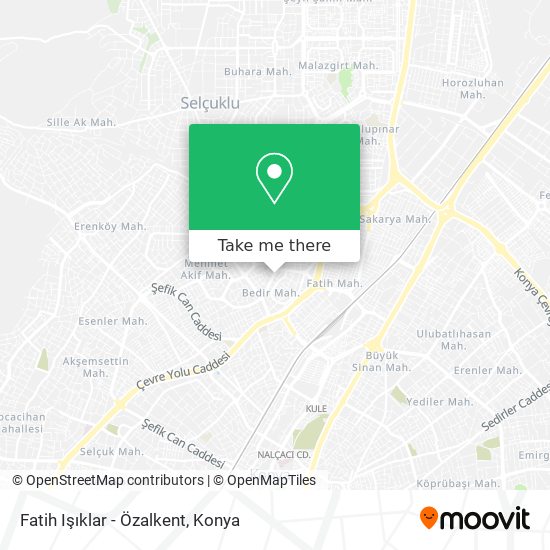 Fatih Işıklar - Özalkent map