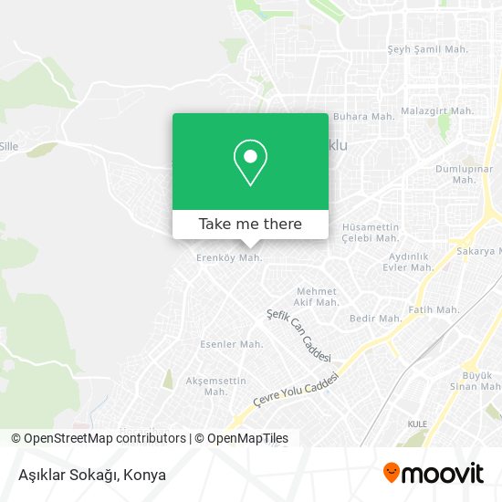 Aşıklar Sokağı map