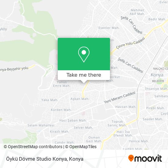 Öykü Dövme Studio Konya map