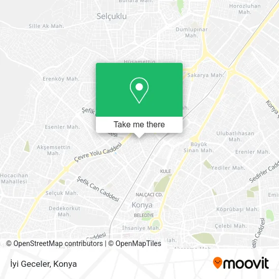 İyi Geceler map