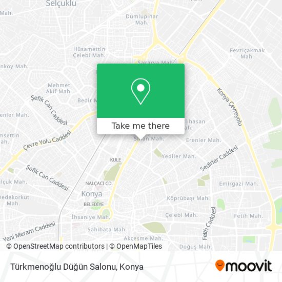 Türkmenoğlu Düğün Salonu map