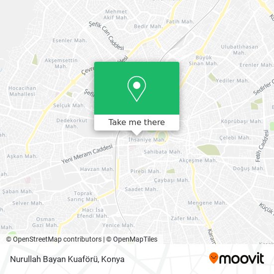 Nurullah Bayan Kuaförü map