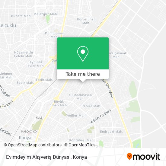 Evimdeyim Alışveriş Dünyası map