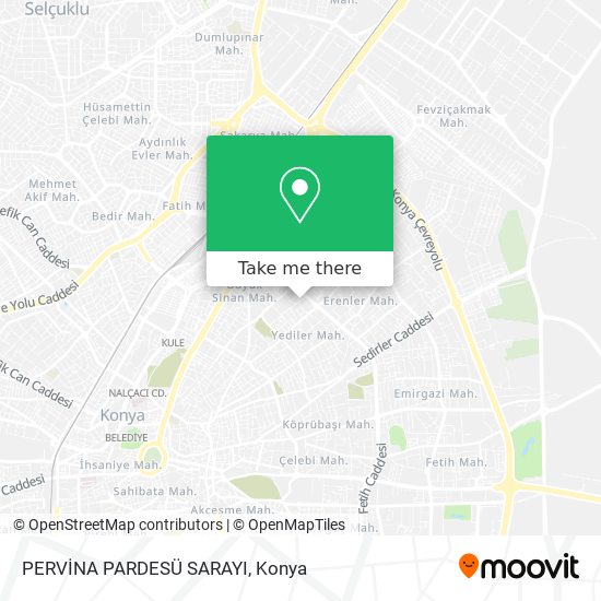 PERVİNA PARDESÜ SARAYI map