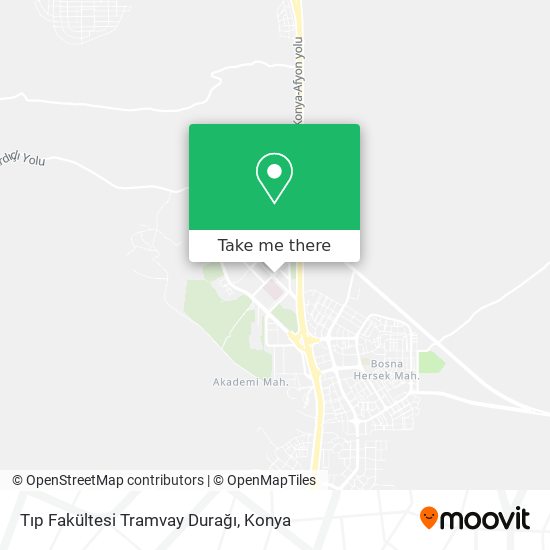 Tıp Fakültesi Tramvay Durağı map