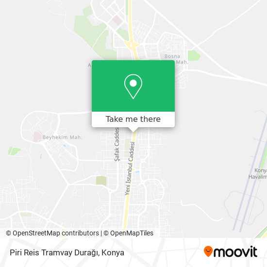 Piri Reis Tramvay Durağı map