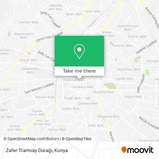 Zafer Tramvay Durağı map