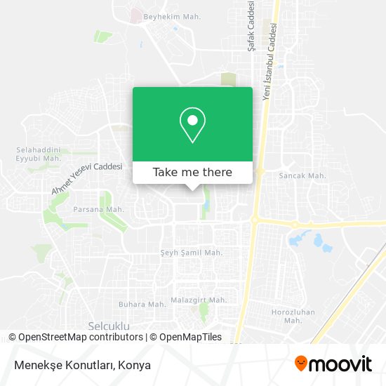Menekşe Konutları map
