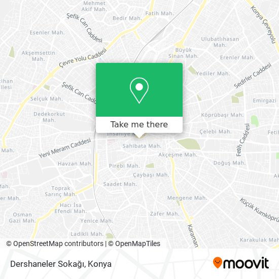 Dershaneler Sokağı map