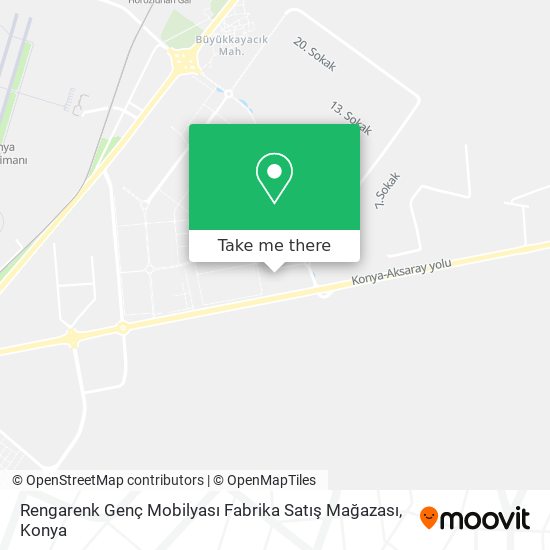 Rengarenk Genç Mobilyası Fabrika Satış Mağazası map