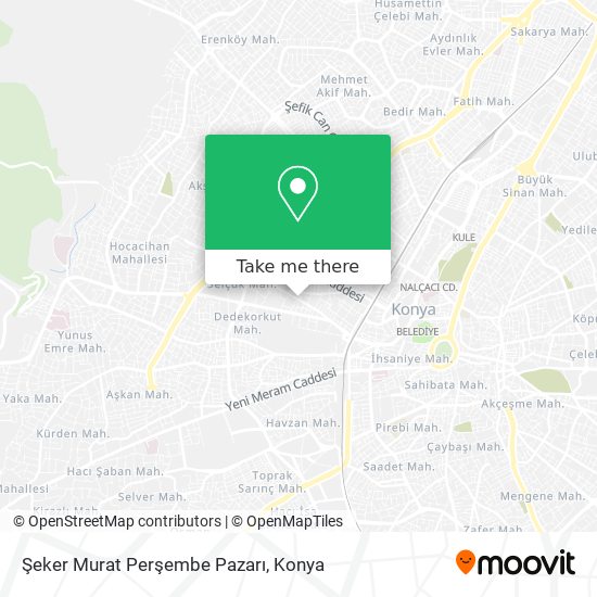Şeker Murat Perşembe Pazarı map