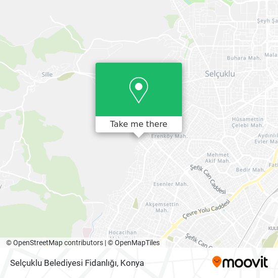 Selçuklu Belediyesi Fidanlığı map