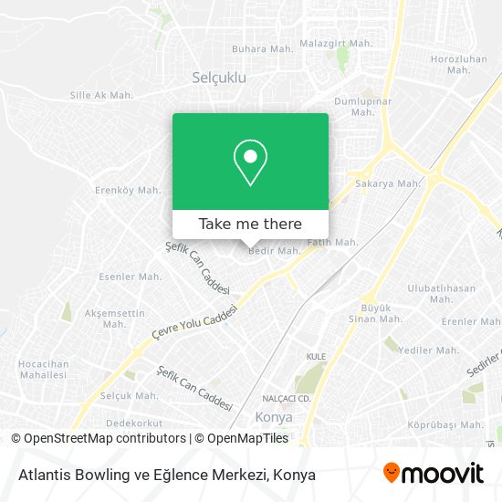 Atlantis Bowling ve Eğlence Merkezi map