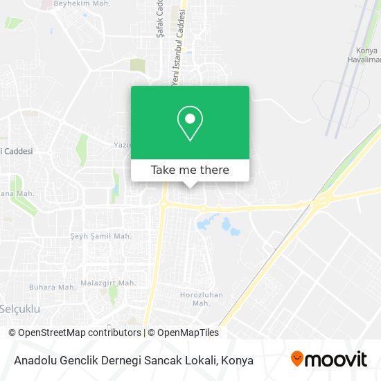 Anadolu Genclik Dernegi Sancak Lokali map
