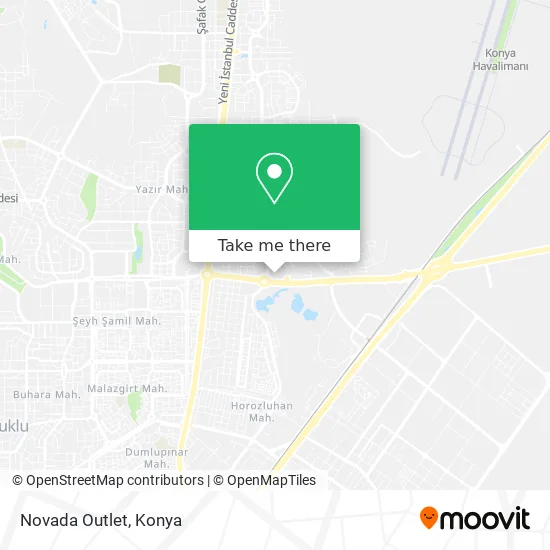 Novada Outlet map