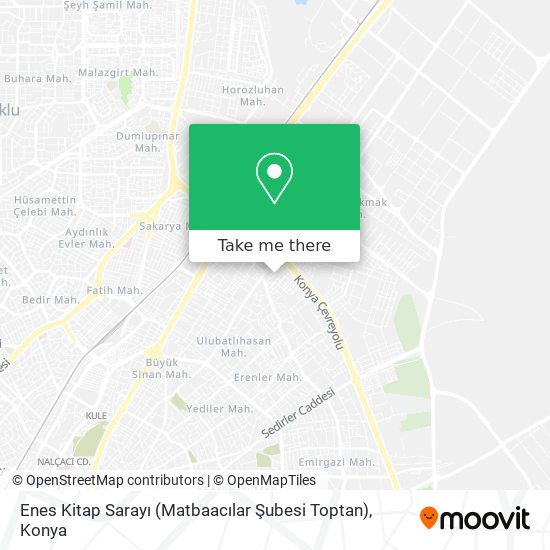 Enes Kitap Sarayı (Matbaacılar Şubesi Toptan) map