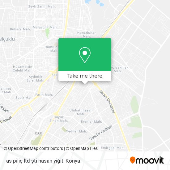as piliç ltd şti hasan yiğit map