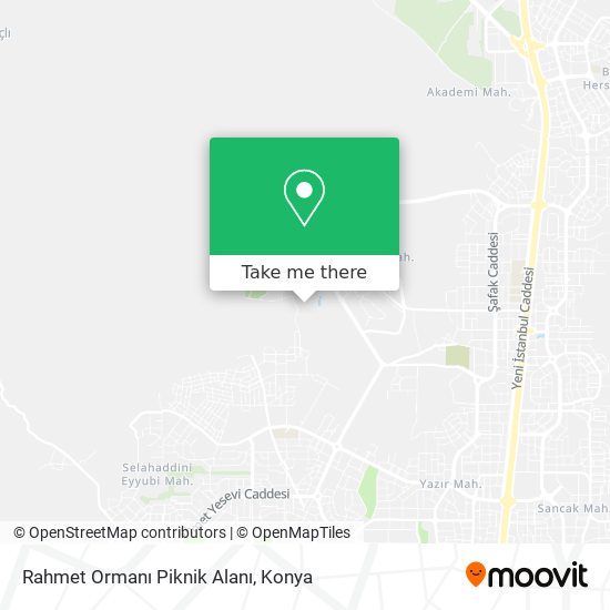 Rahmet Ormanı Piknik Alanı map