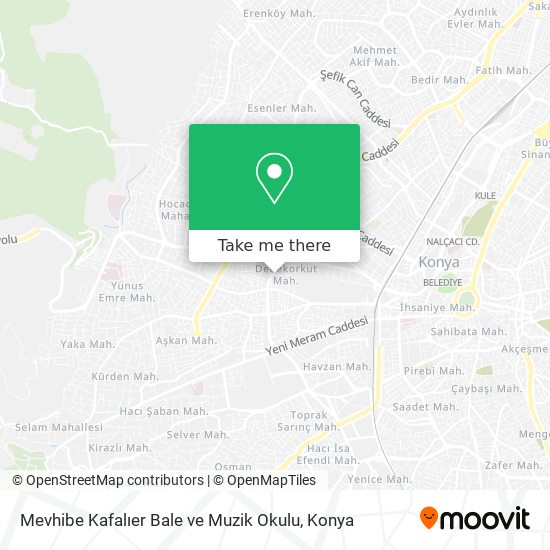 Mevhibe Kafalıer Bale ve Muzik Okulu map