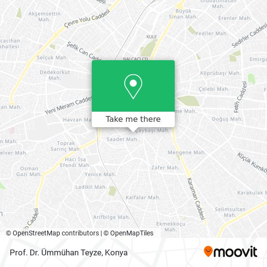 Prof. Dr. Ümmühan Teyze map