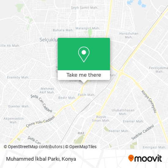 Muhammed İkbal Parkı map