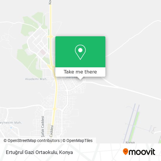 Ertuğrul Gazi Ortaokulu map