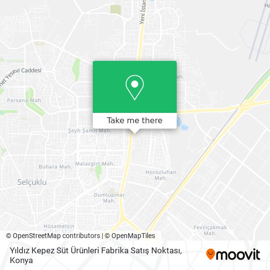 Yıldız Kepez Süt Ürünleri Fabrika Satış Noktası map