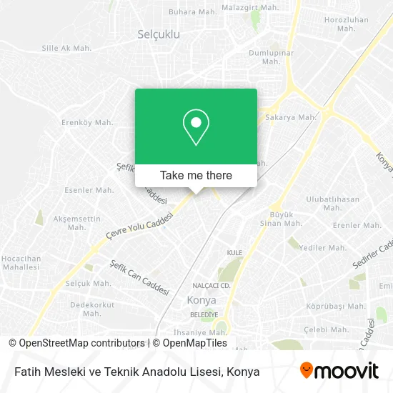 Fatih Mesleki ve Teknik Anadolu Lisesi map