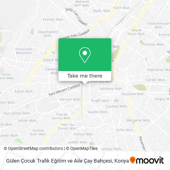 Gülen Çocuk Trafik Eğitim ve Aile Çay Bahçesi map