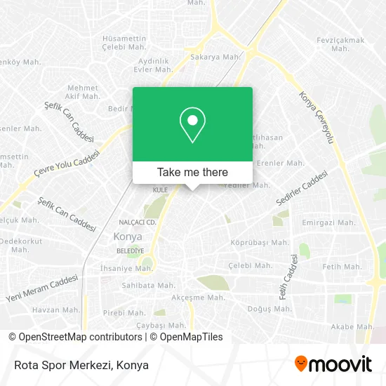 Rota Spor Merkezi map