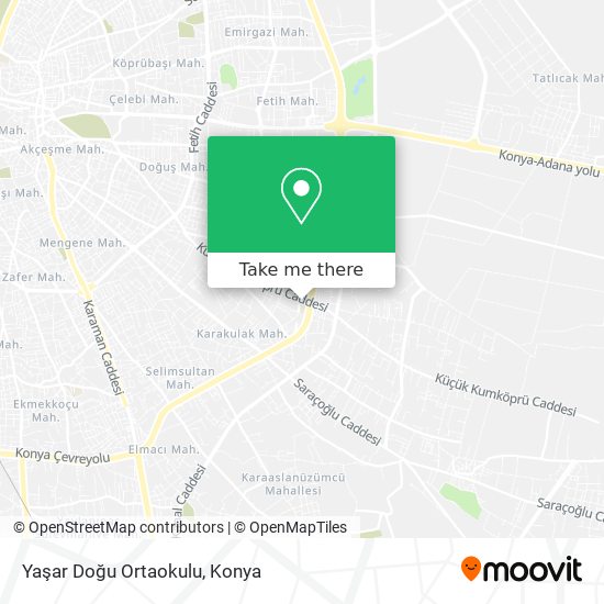 Yaşar Doğu Ortaokulu map
