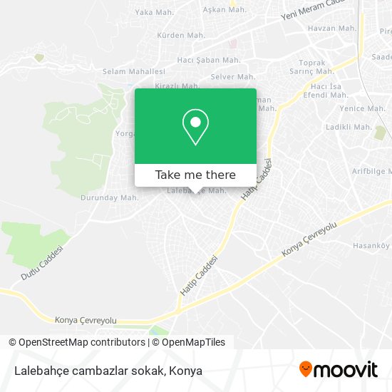Lalebahçe cambazlar sokak map
