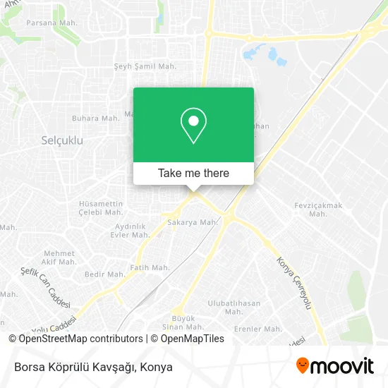 Borsa Köprülü Kavşağı map