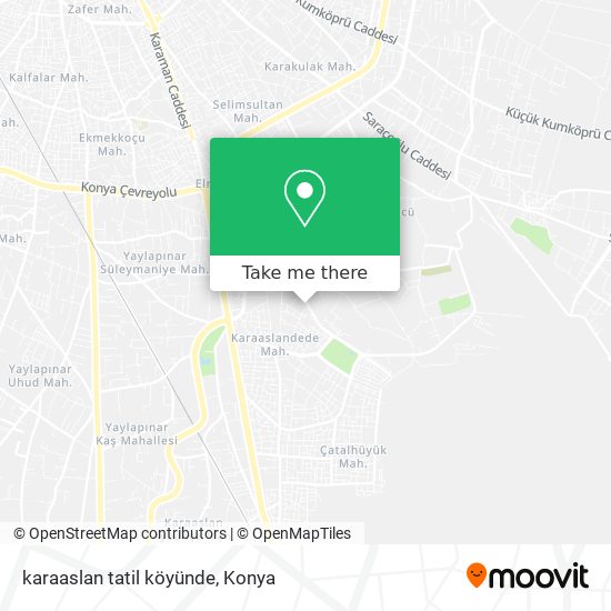 karaaslan tatil köyünde map
