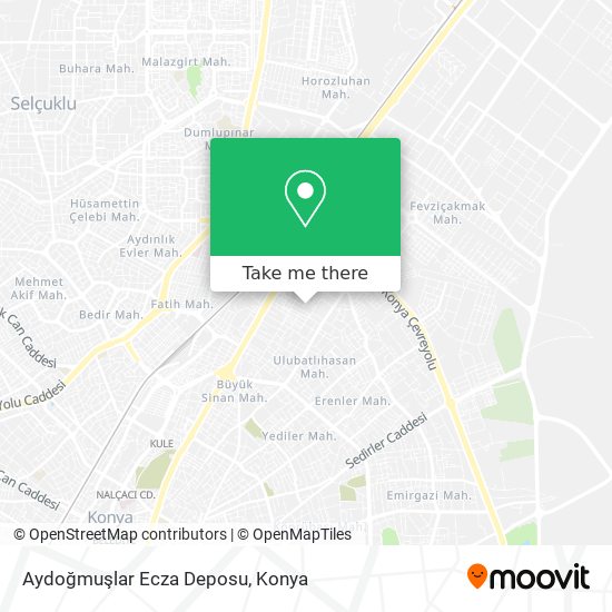 Aydoğmuşlar Ecza Deposu map
