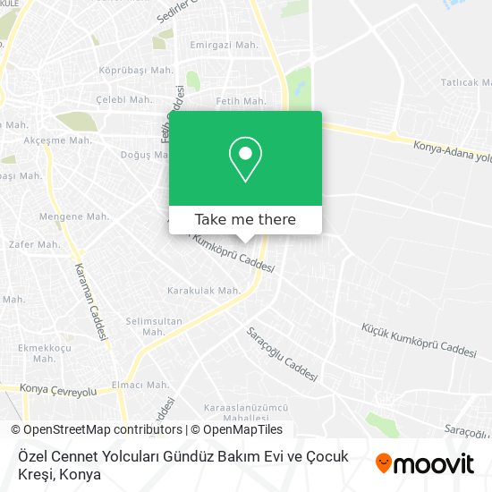 Özel Cennet Yolcuları Gündüz Bakım Evi ve Çocuk Kreşi map
