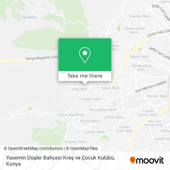 Yasemin Düşler Bahçesi Kreş ve Çocuk Kulübü map
