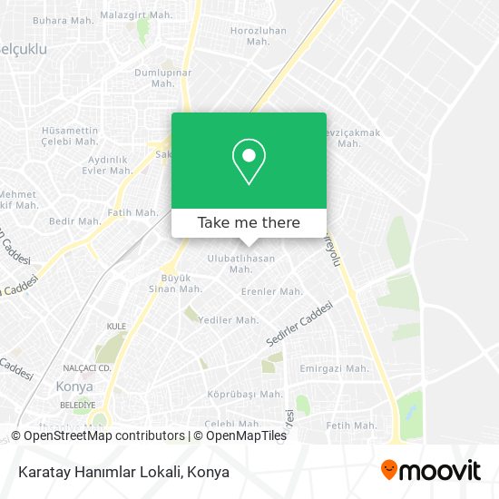 Karatay Hanımlar Lokali map