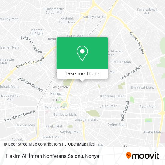 Hakim Ali İmran Konferans Salonu map