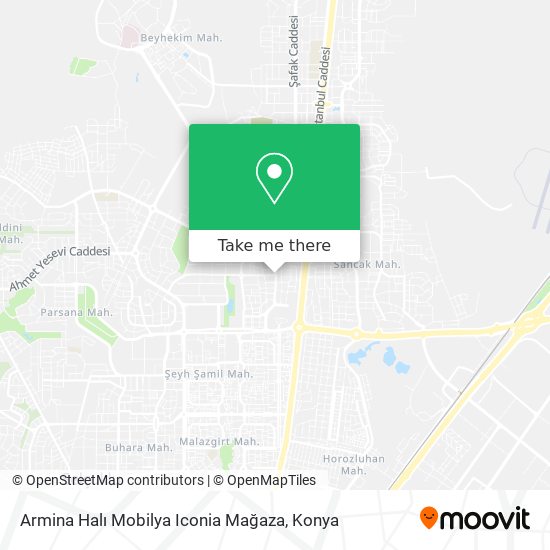 Armina Halı Mobilya Iconia Mağaza map