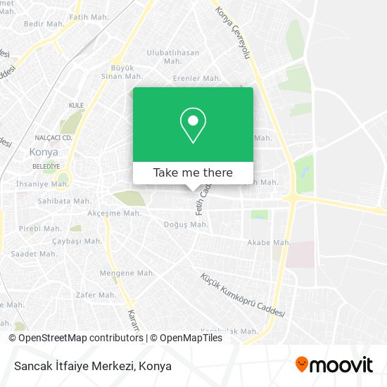 Sancak İtfaiye Merkezi map