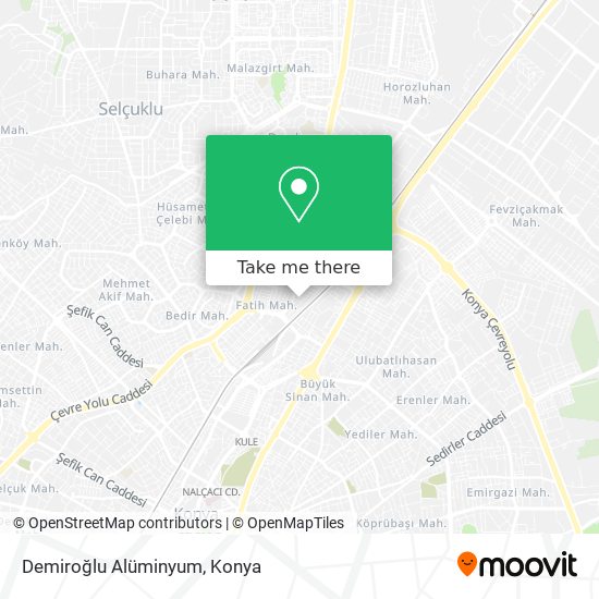 Demiroğlu Alüminyum map